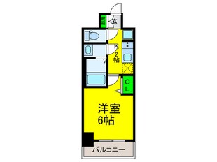 ｇｍ難波ウエストD.C.の物件間取画像